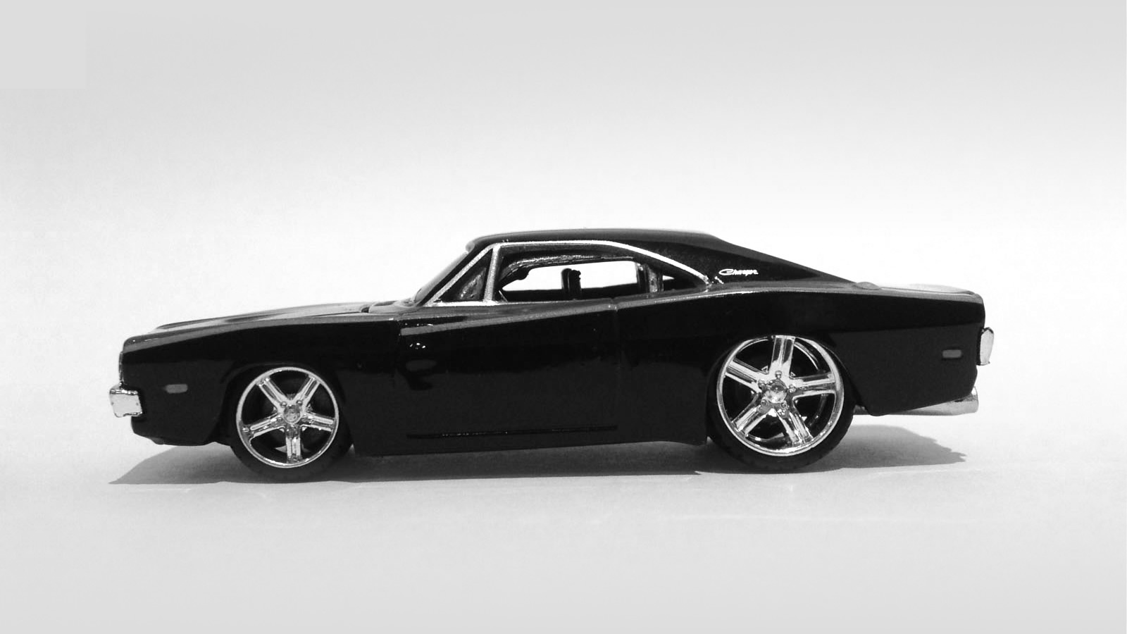 A Matchbox model of a muscle car