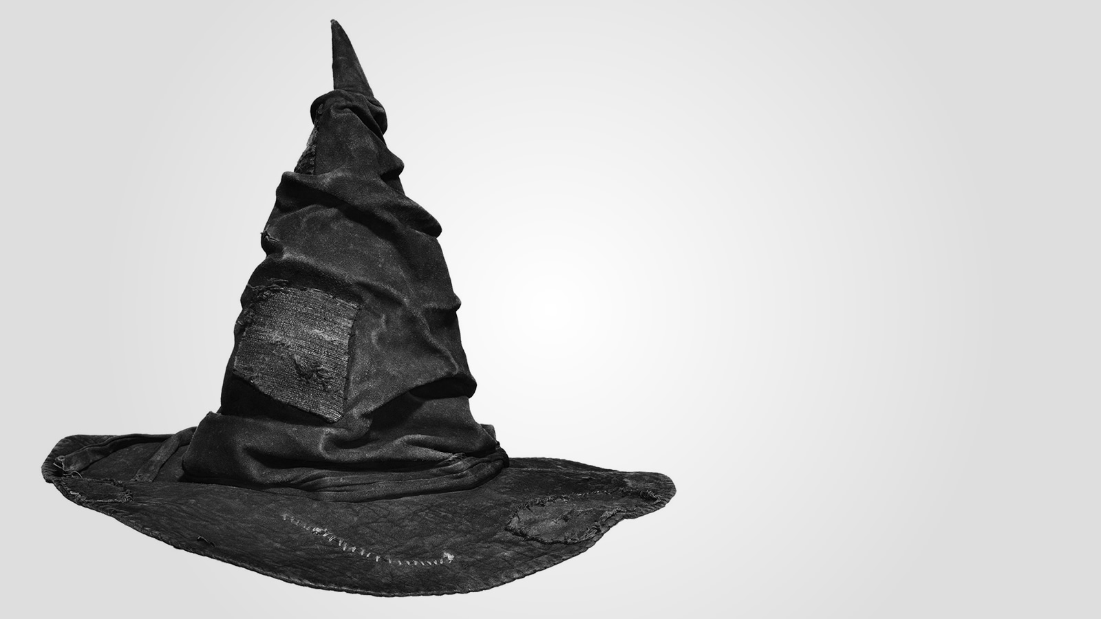 A rumpled wizard's hat